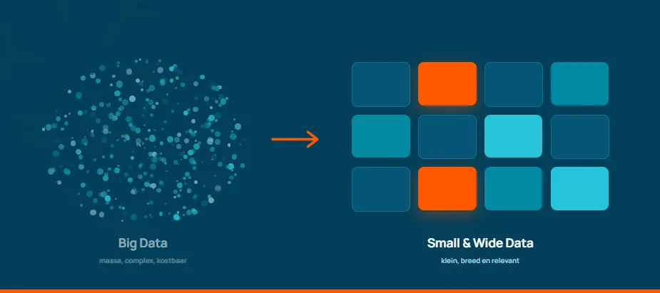 Van Big Data naar Small en Wide Data