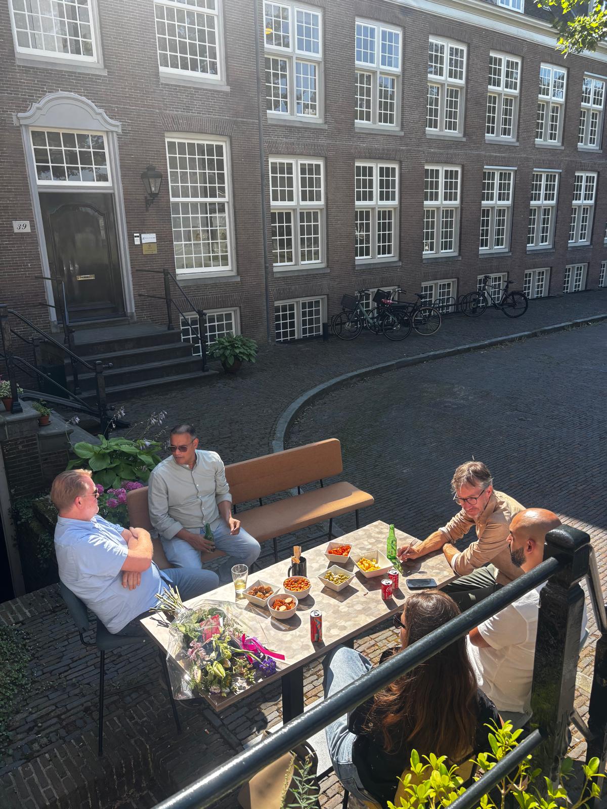 Kookworkshop met collega's