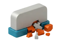 Puzzelstuk-icoon voor detachering